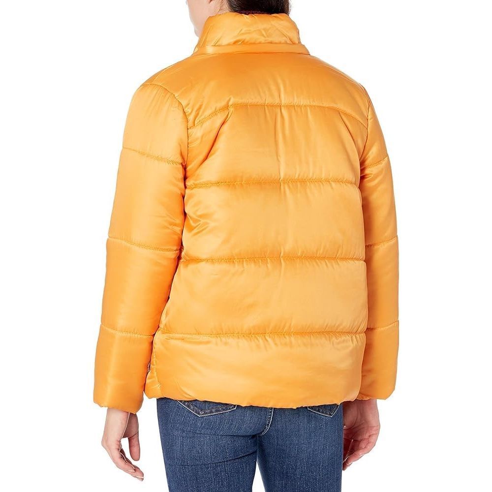 URBAN REPUBLIC Women's Juniors yellow size Large Puffer coat Jacket - Picture 4 of 9